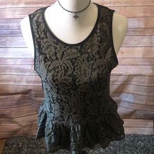 Lace tank